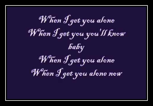 When I Get You Alone Ringtone Download Free