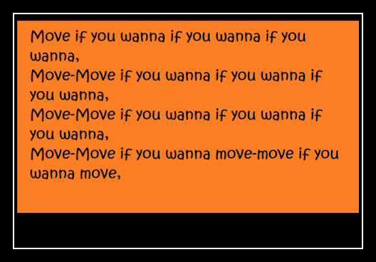 Move (If You 'W'anna) Ringtone Download Free