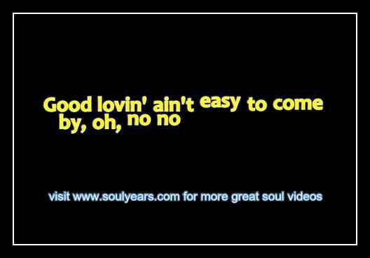 Good Lovin' Ain't Easy To Come By Ringtone Download Free